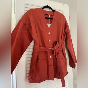 BNWT & Other Stories Denim Jacket with Belt 0